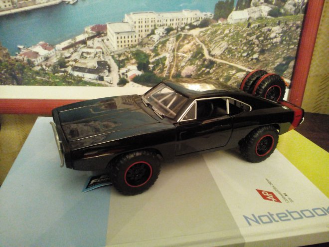   ,   1/24   1/231970 Charger R/T Off Road Black