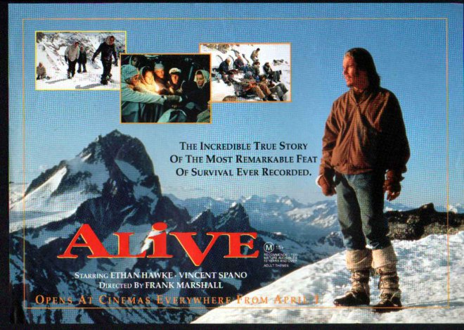 Alive1992        :     (Alive: The Story of the Andes Survivors, 1974),    .