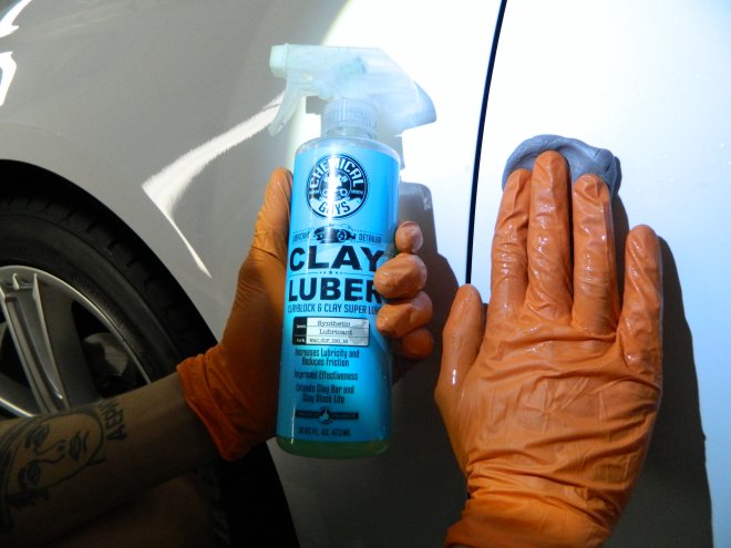  . Clay Bar + - Luber  Synthetic Lubricant & Detailer (Chemical Guys)(        )