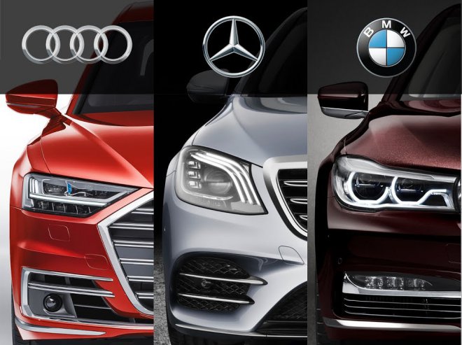      Audi A8))    ,     BMW7  Mercedes-Benz S .     