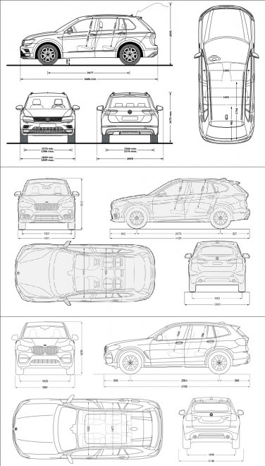 X3  Tiguan    ,  ,  .