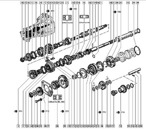 Механическая коробка Renault JH3