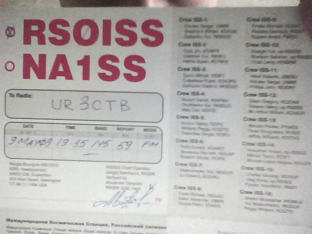  . 30       RS0ISS   QSL   