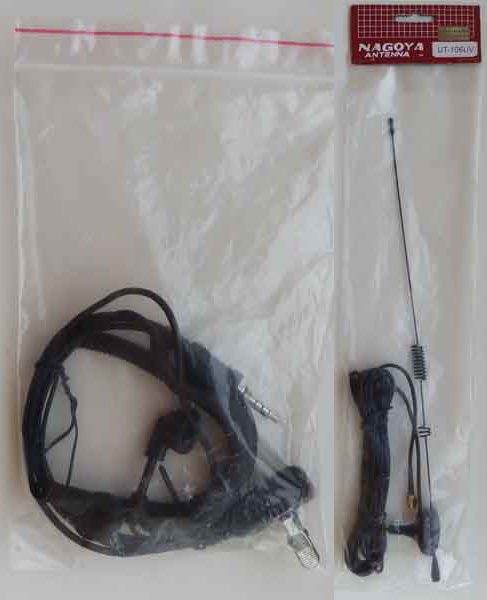    NAGOYA (UT-106UV SMA) Dual Band Antenna For VX-7R Yaesu  120  -    PTT Earpiece mic for Yaesu VX-6R VX-7R VX-170 VX-177  70  -   .   