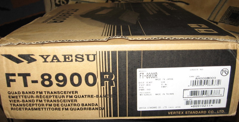      4  Yaesu FT-8900R (10./6