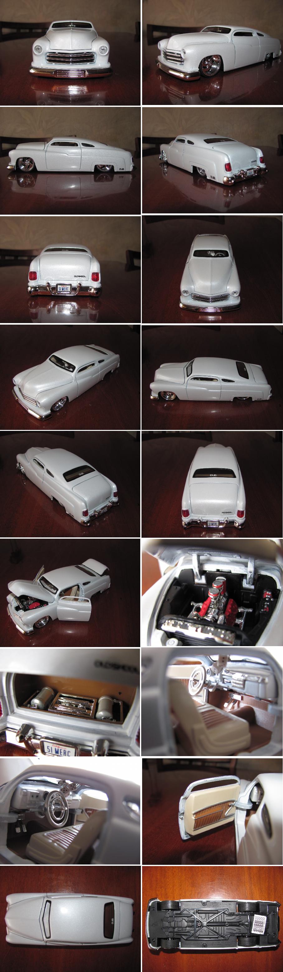    .Ford Mercury 1951Jada Toys 1:24    ,         ,     