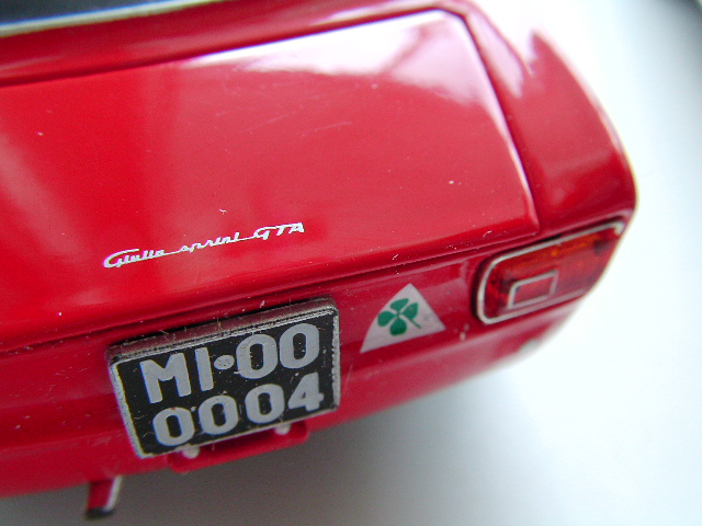 1:24 Hachette, Alfa Romeo Giulia Sprint 1600 GTA Corsa 1965 