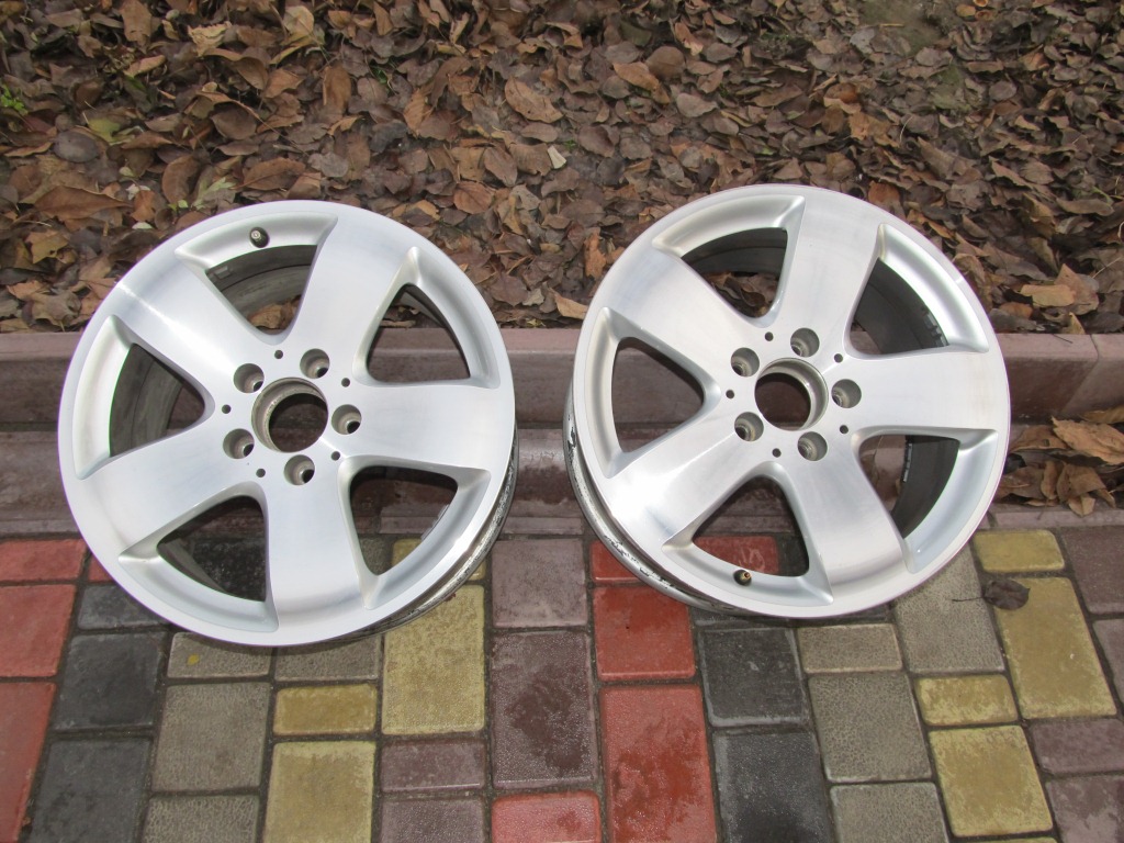   2  Mercedes E-class alloy wheel B6 6 47 4125:   : 7,5 x 16 5*112   .  2 