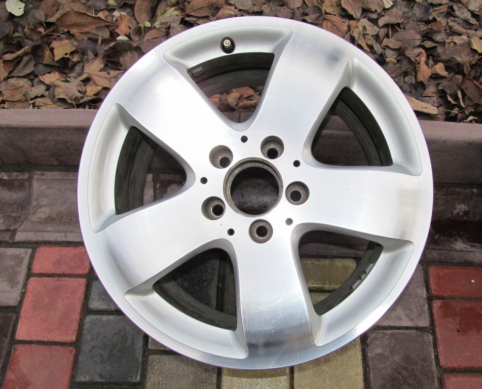   2  Mercedes E-class alloy wheel B6 6 47 4125:   : 7,5 x 16 5*112   .  2 