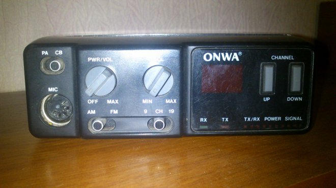  - ONWA model 2-6112-3140-CHANNELS AM-FM  5- 250.  9:00  22:00
