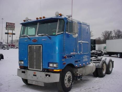 ,   Freightliner,  Peterbilt 362, cabover.