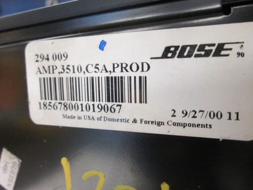     BOSE Audi A3 A4 A6 4B 294 009 AMP 3510 C5A.     ,     