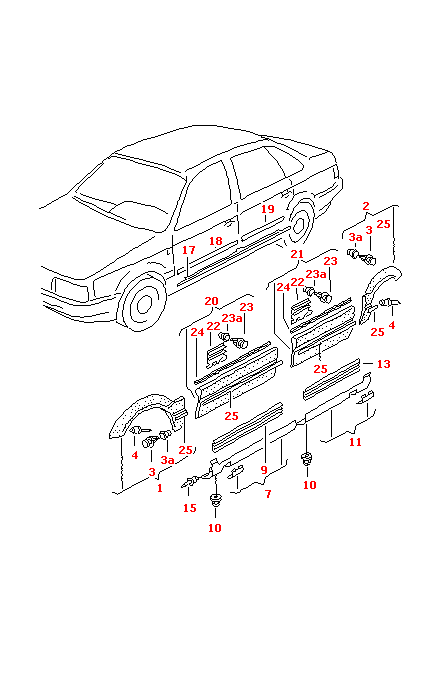 ��� ������� , � ��� �� ��� ����� �������� �� ������� 21 21      357853887   protection strip for door   left rear   1             use if required:   357 807 401   X             357853887 WH8   graphite/grey silver metallic             (21)      357853888   protection strip for door   right rear   1             357853888 QS1   graphite/mars red                   replacement:   357 853 888                   (WH8)                357853888 WH8   graphite/grey silver metallic                   use if required:   357 807 401                   (3MD)