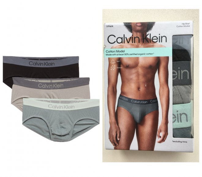  Calvin Klein Briefs. 