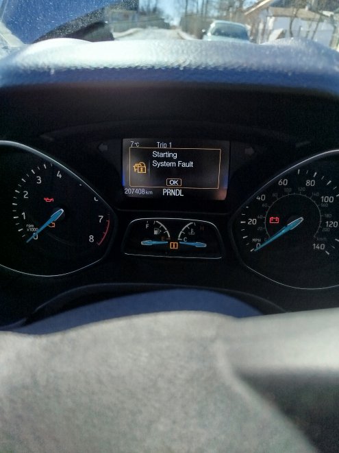 ϳ������ ���� �����, � ���� ���� ���� ��������, ������ �� ���������� � ���� ������� Starting system fault , �������� ����� ���� ������ ����� � �����������, ���� ���� ������ ����������, ��� ����� ������ ��� ����� ������. ����� ��������� ����� �������� �� �������