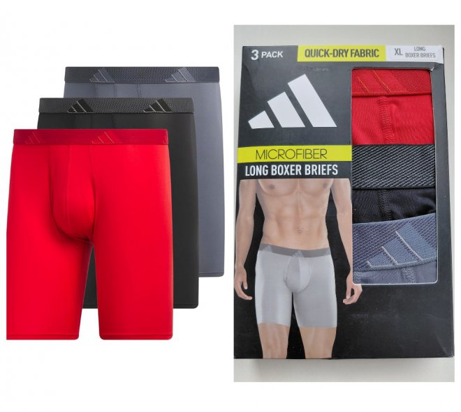 ����:  ����� Adidas Microfiber Performance Long Boxer Brief. �������
