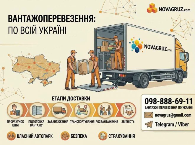 ������� ��������. ������� NovaGruz �������� ������������ ��� ������ ��� ����� �� ��� ������