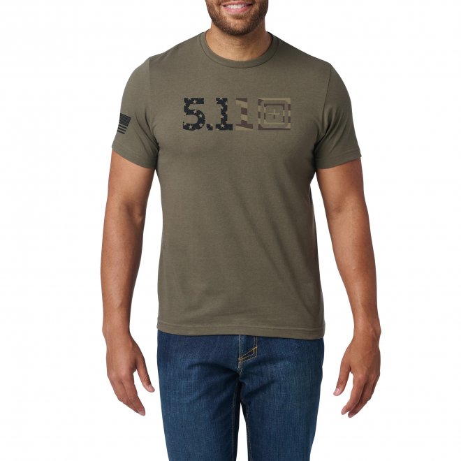�������� �������� 5.11 Tactical USA Flag Tonal Logo Tee