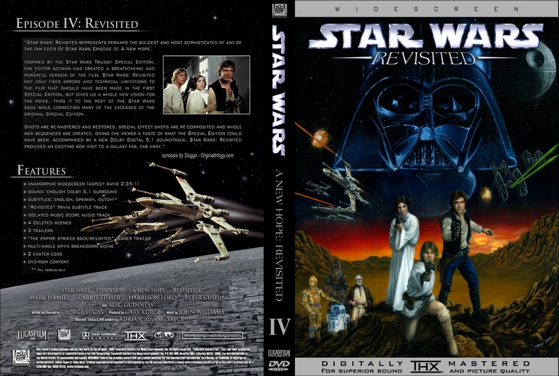 ��� ��������, ������������ ����� "�������� �����" (Star Wars, 1977) ����������� ��������� ����������� ������ - � 1997 ���� (� ������� ������������� � ������������� ������� ������������ ������� [Special Edition]) � � 2004 ���� (� ������� DVD-������ ������). ������ ���� ����� ���� ��������� ��������� � ������ �������� ���-����� ����, ���-�� �� ��� �������������� ����, �� ���� ����������� ��������� ��������� ���, ��������, ��������� �������������� ������������ ���� ������� ��������