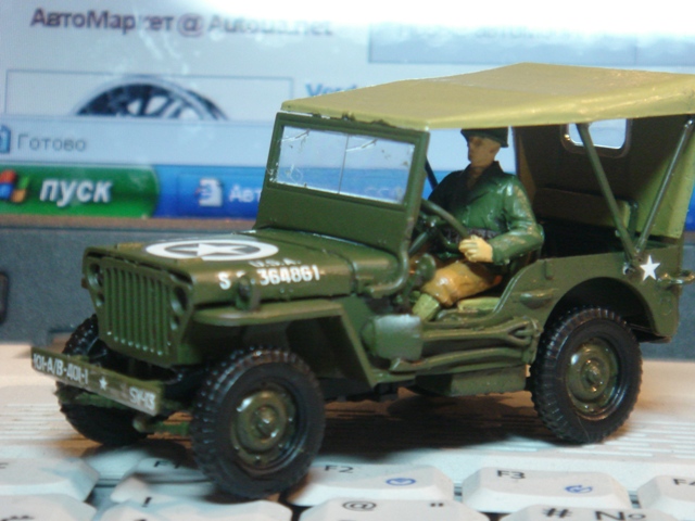 ����� ��� c ������� ��������� Jeep Willys MB: